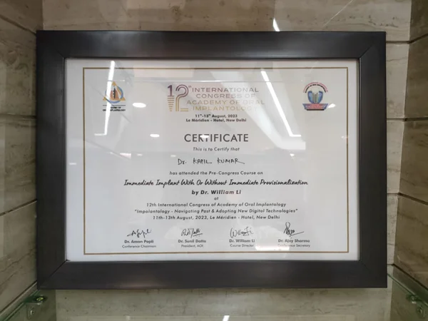 Certificates