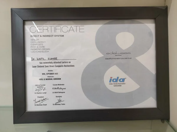 Certificates