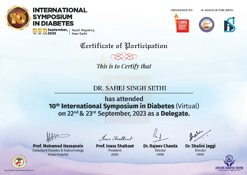 Certificates