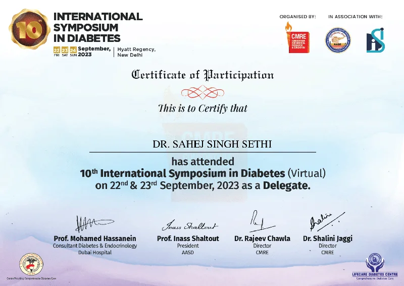 Certificates