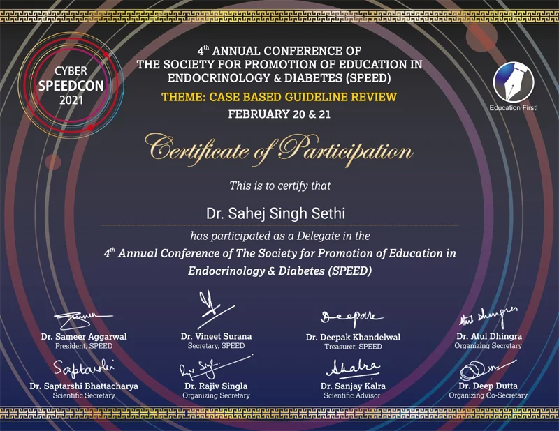 Certificates