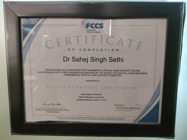 Certificates