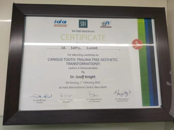Certificates