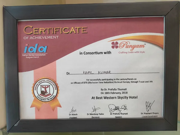 Certificates
