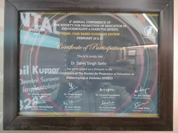 Certificates