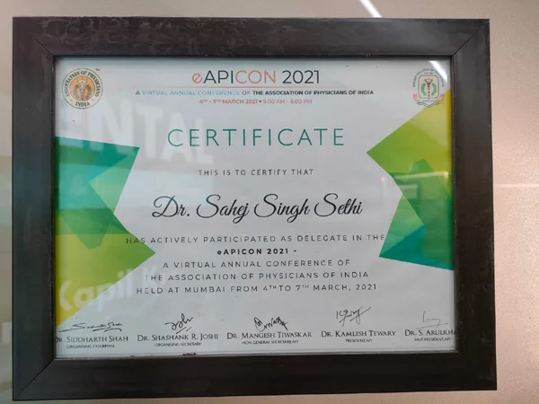 Certificates