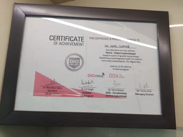 Certificates