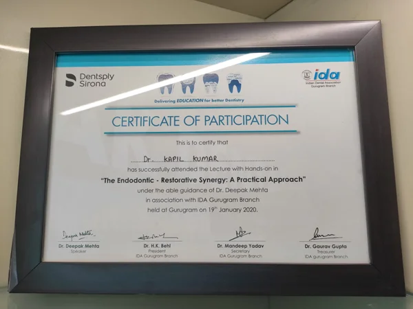 Certificates